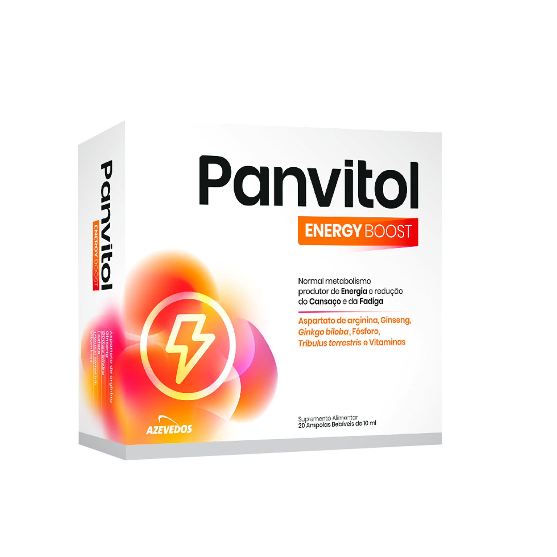 Panvitol Energy Boost 20 Ampolas