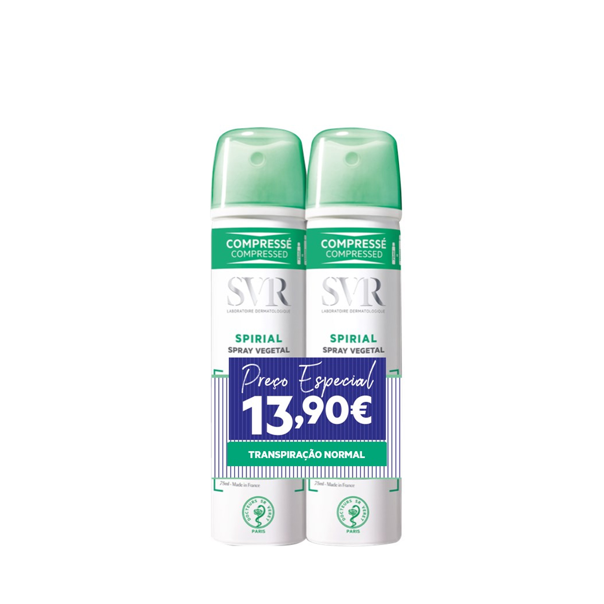 SVR Spirial Spray Vegetal 2x75 ml