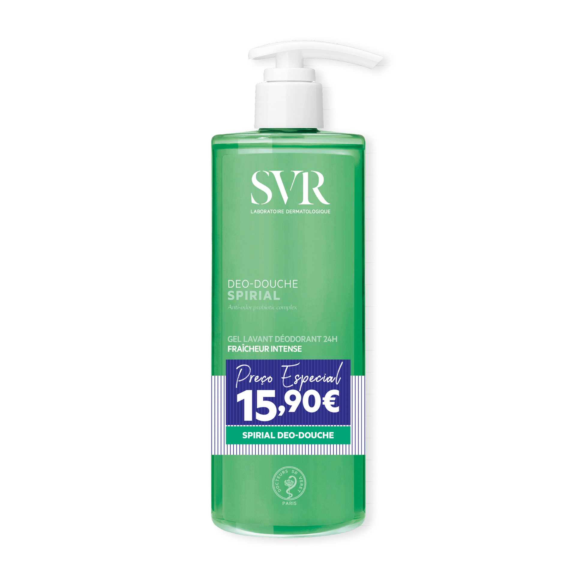 SVR Spirial Gel de Banho Desodorizante 400ml Preço Especial