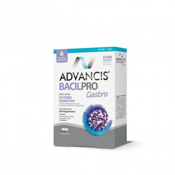 Advancis Bacilpro Gastro 20 Cpsulas