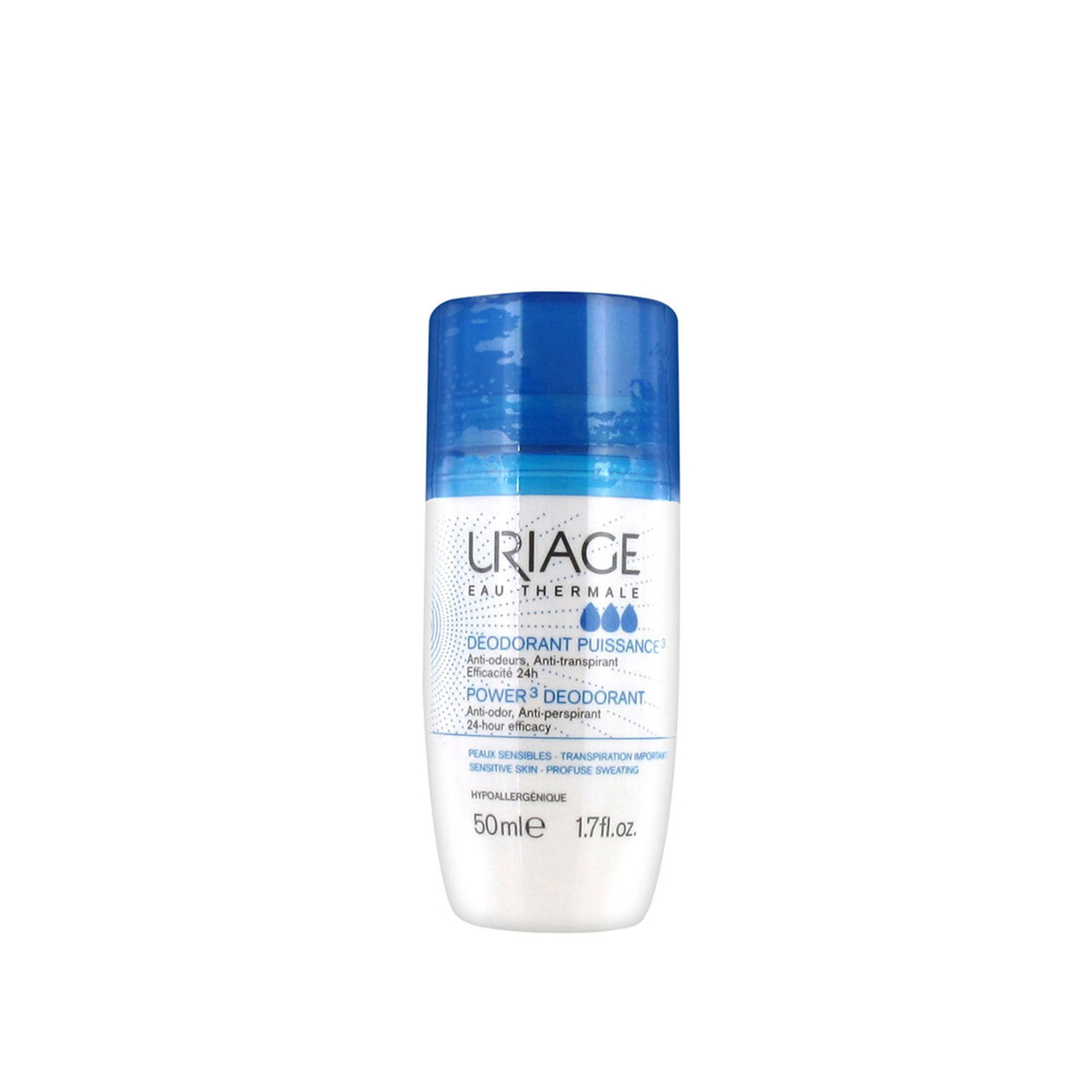 Uriage Power 3 Desodorizante Roll-On 50ml