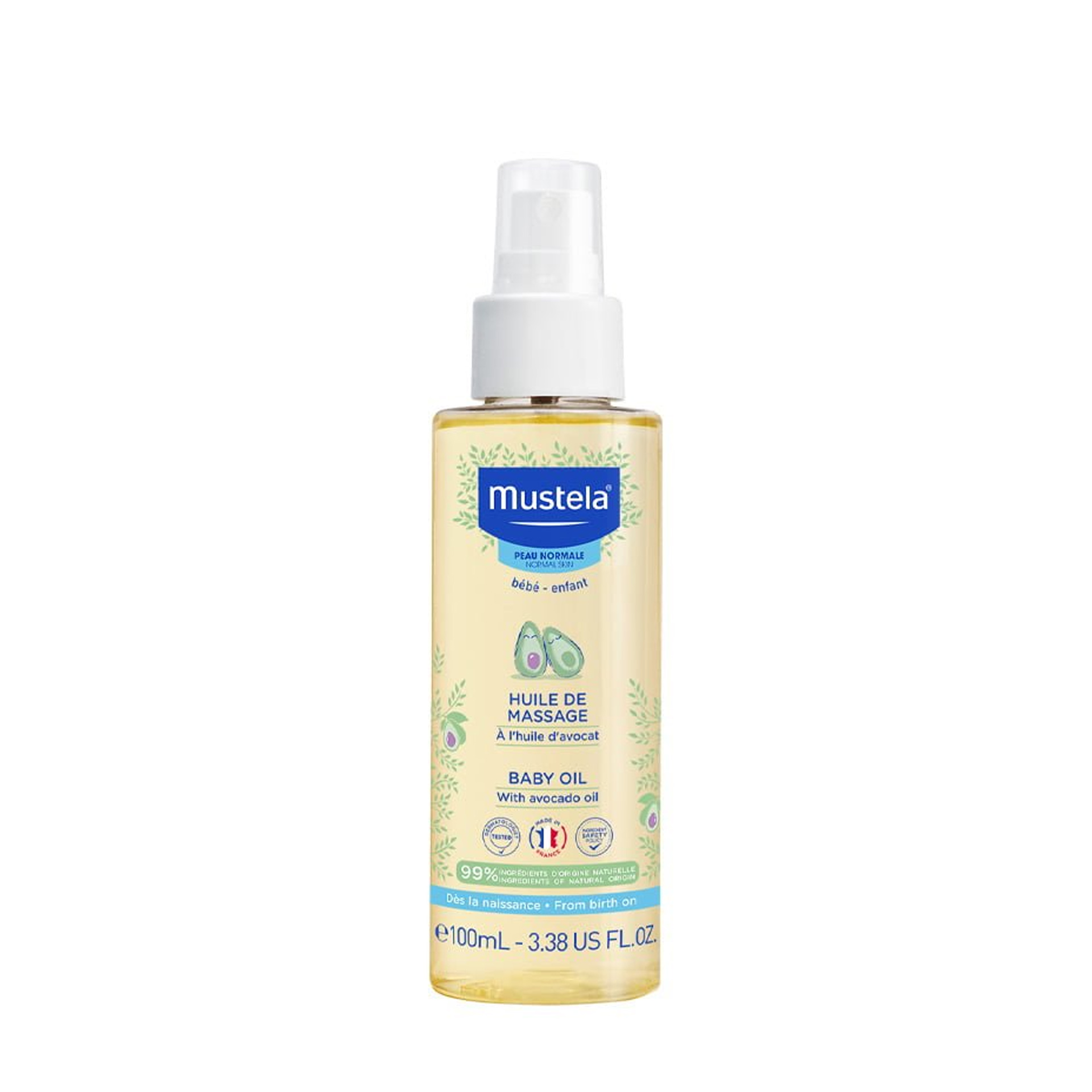 Mustela Bebé Óleo Massagem 100ml