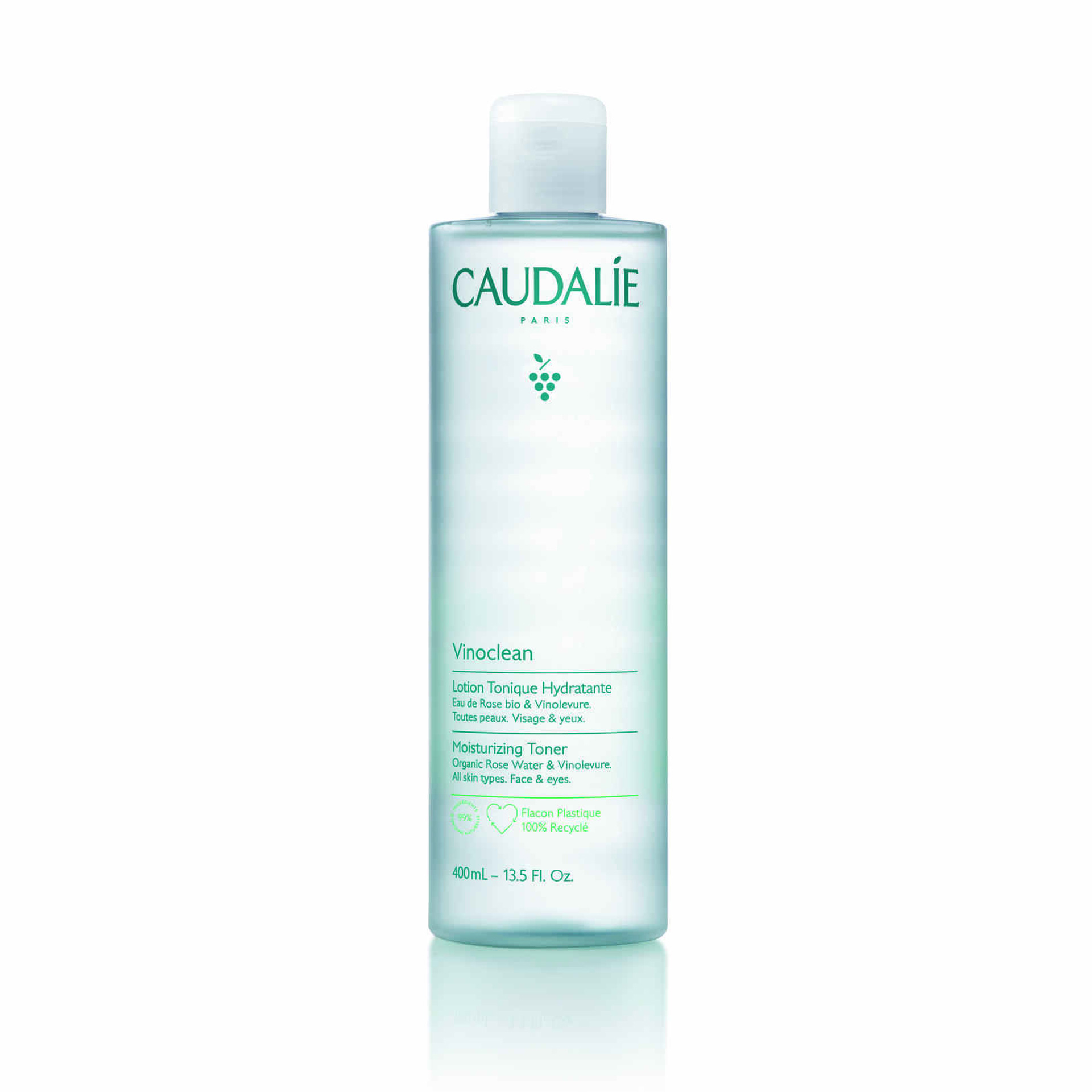 Caudalie Vinoclean Loção Tónica Hidratante 400ml