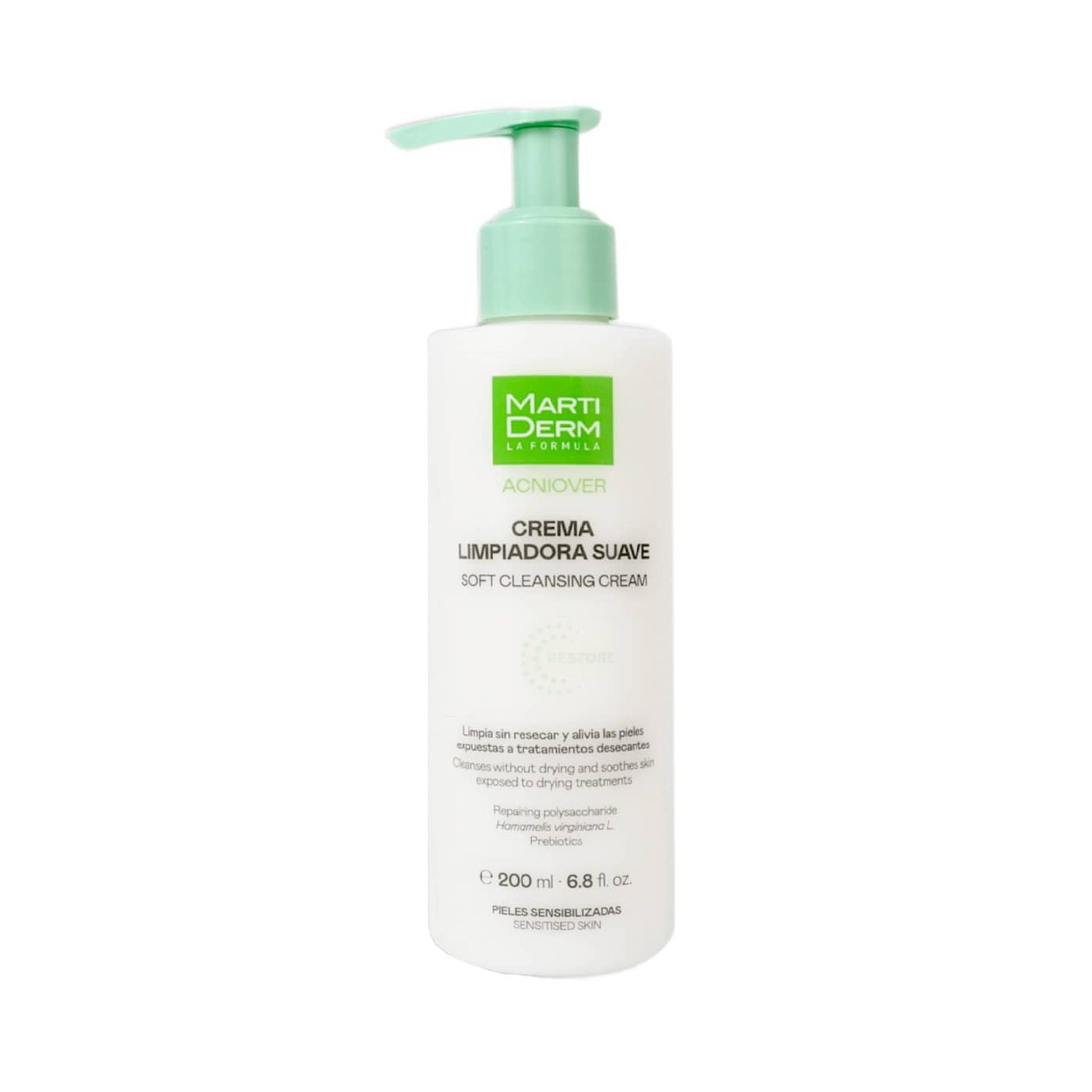 Martiderm Acniover Creme de Limpeza Suave 200ml