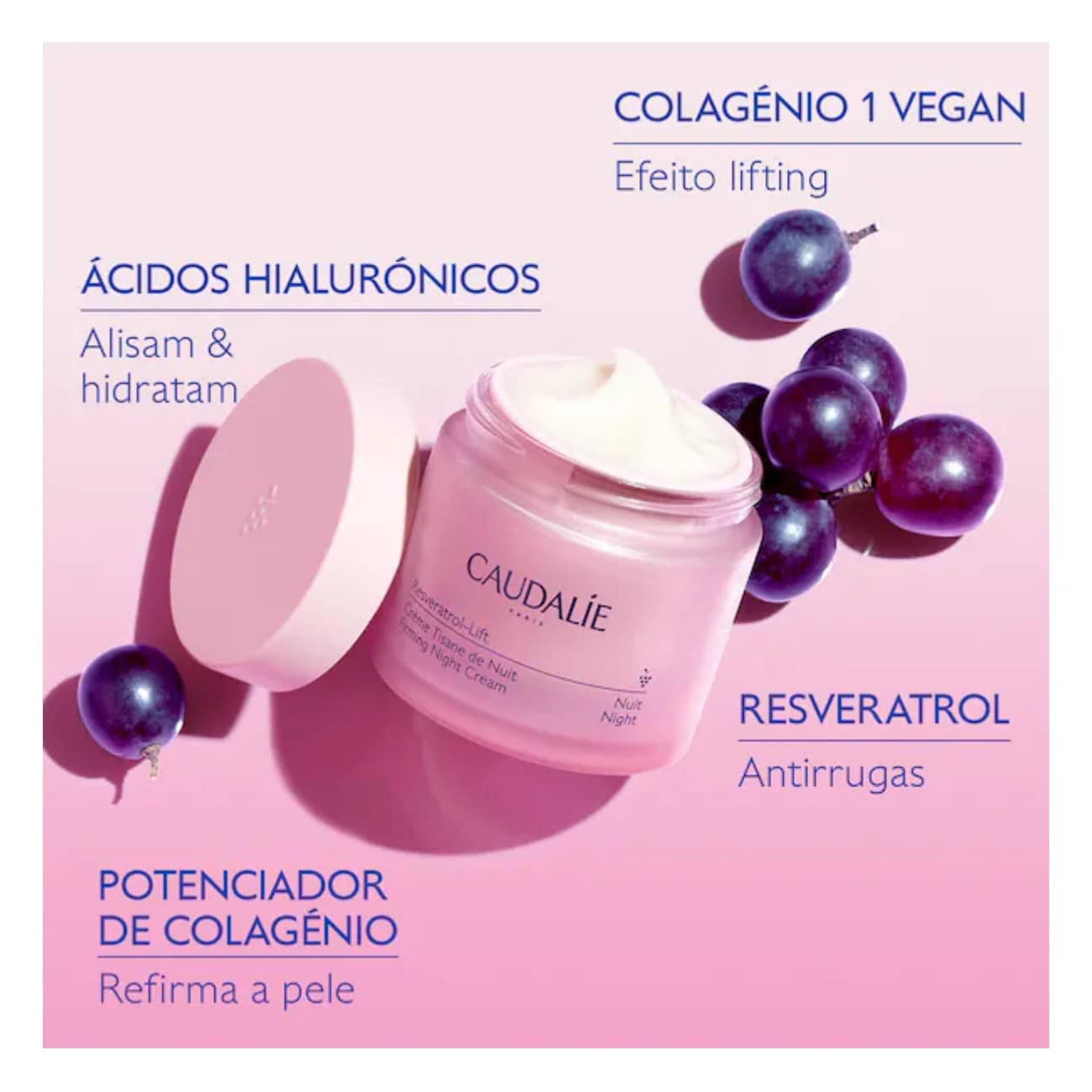 Caudalie Resveratrol Lift Creme Tisana de Noite Recarga 50ml
