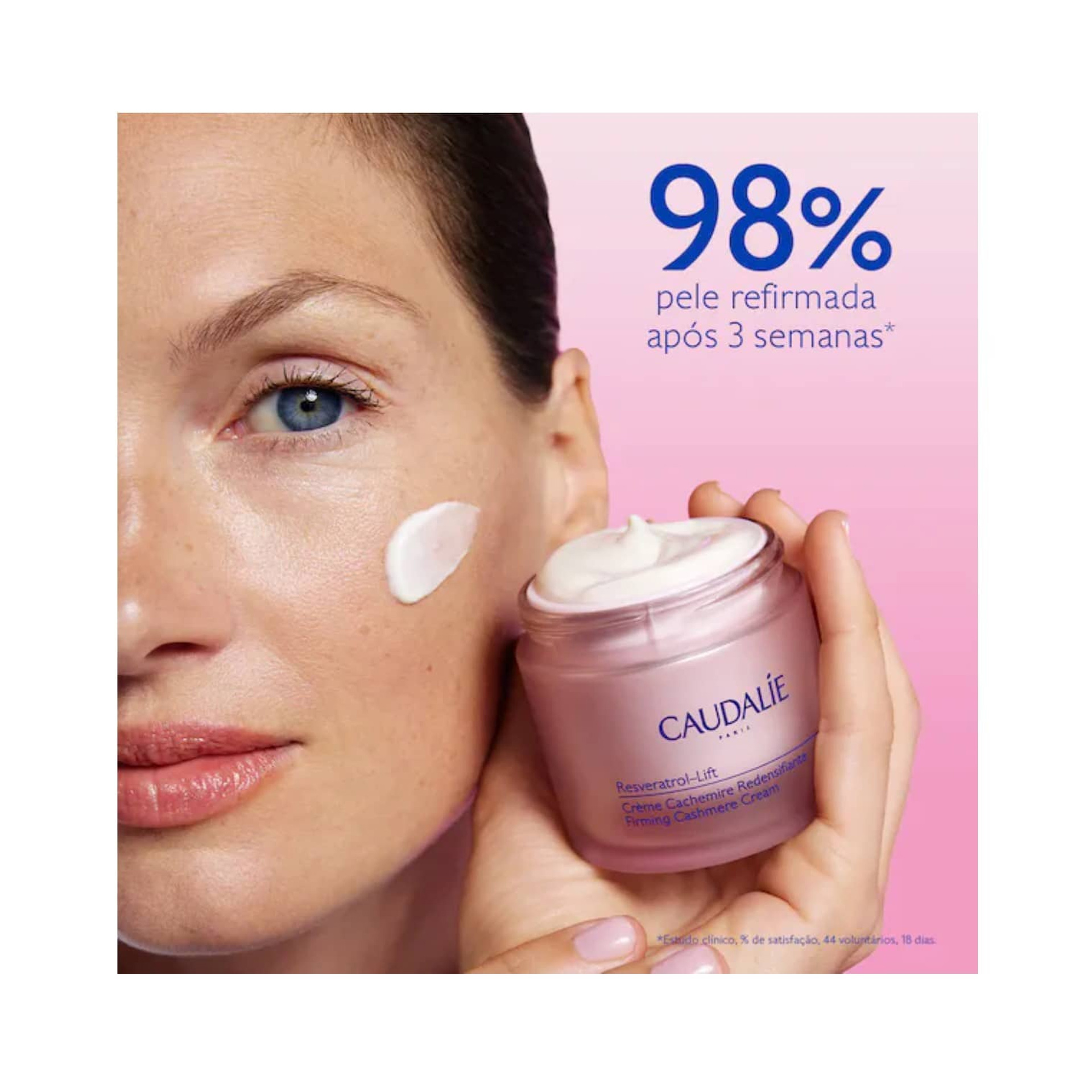 Caudalie Resveratrol Lift Creme Caxemira Redensificador 50ml