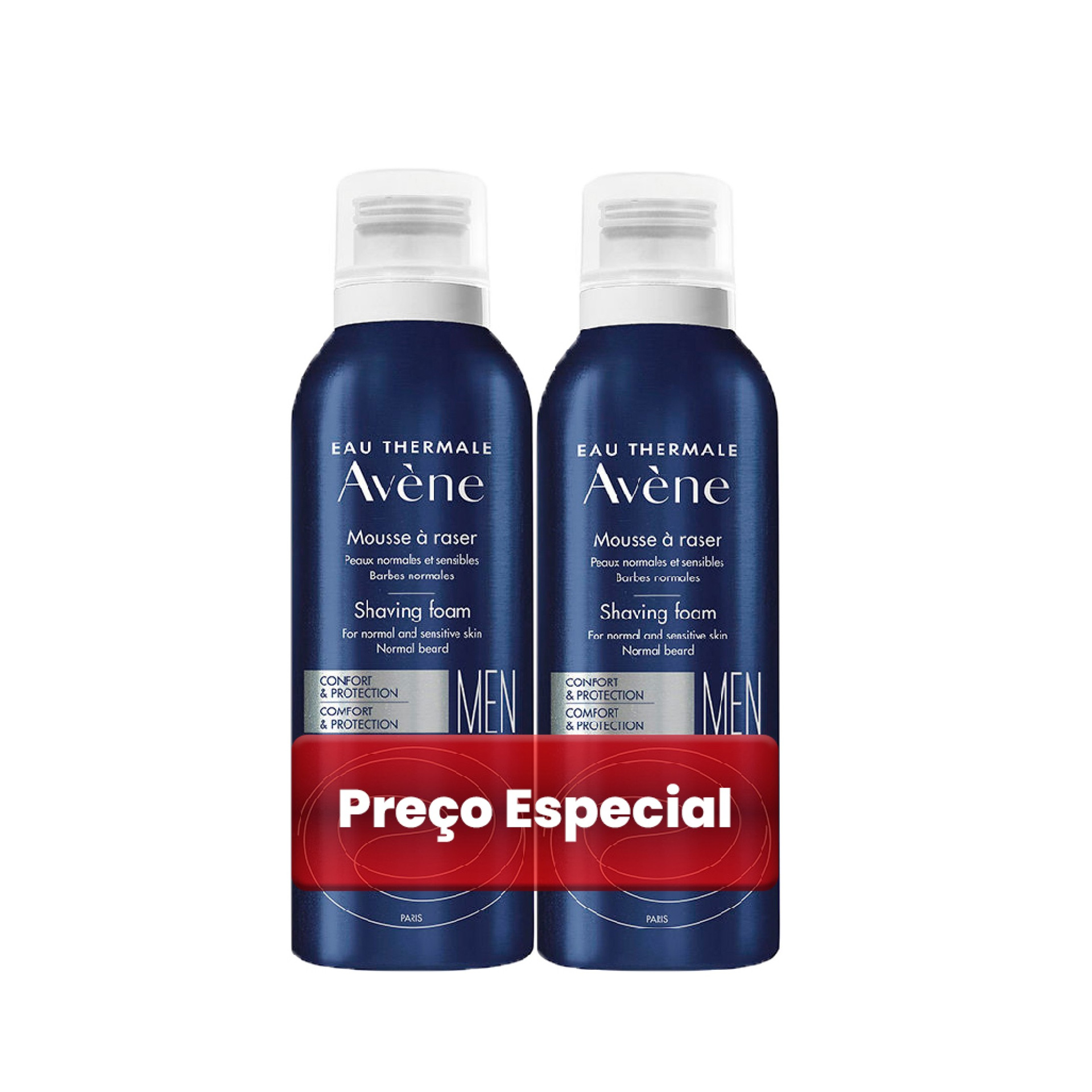 Avène Man Natal - Duo Espuma de Barbear - Coffret