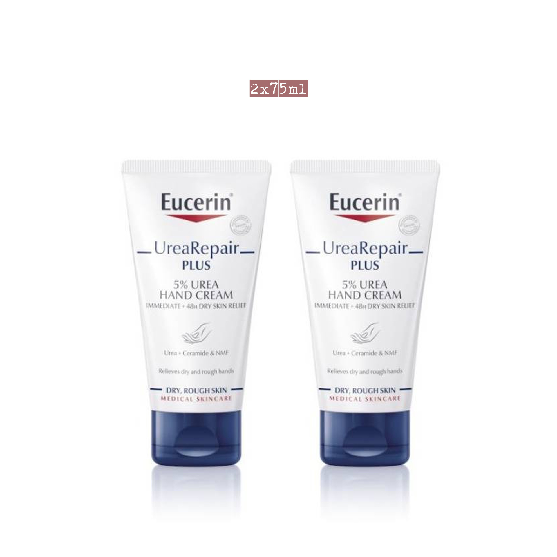 Eucerin UreaRepair PLUS Creme de Mãos 2x75ml