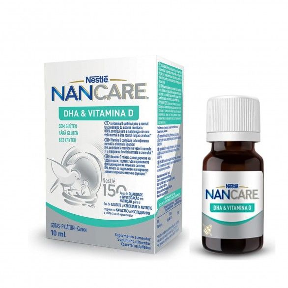 Nancare DHA Vitamina D Gotas 10ml