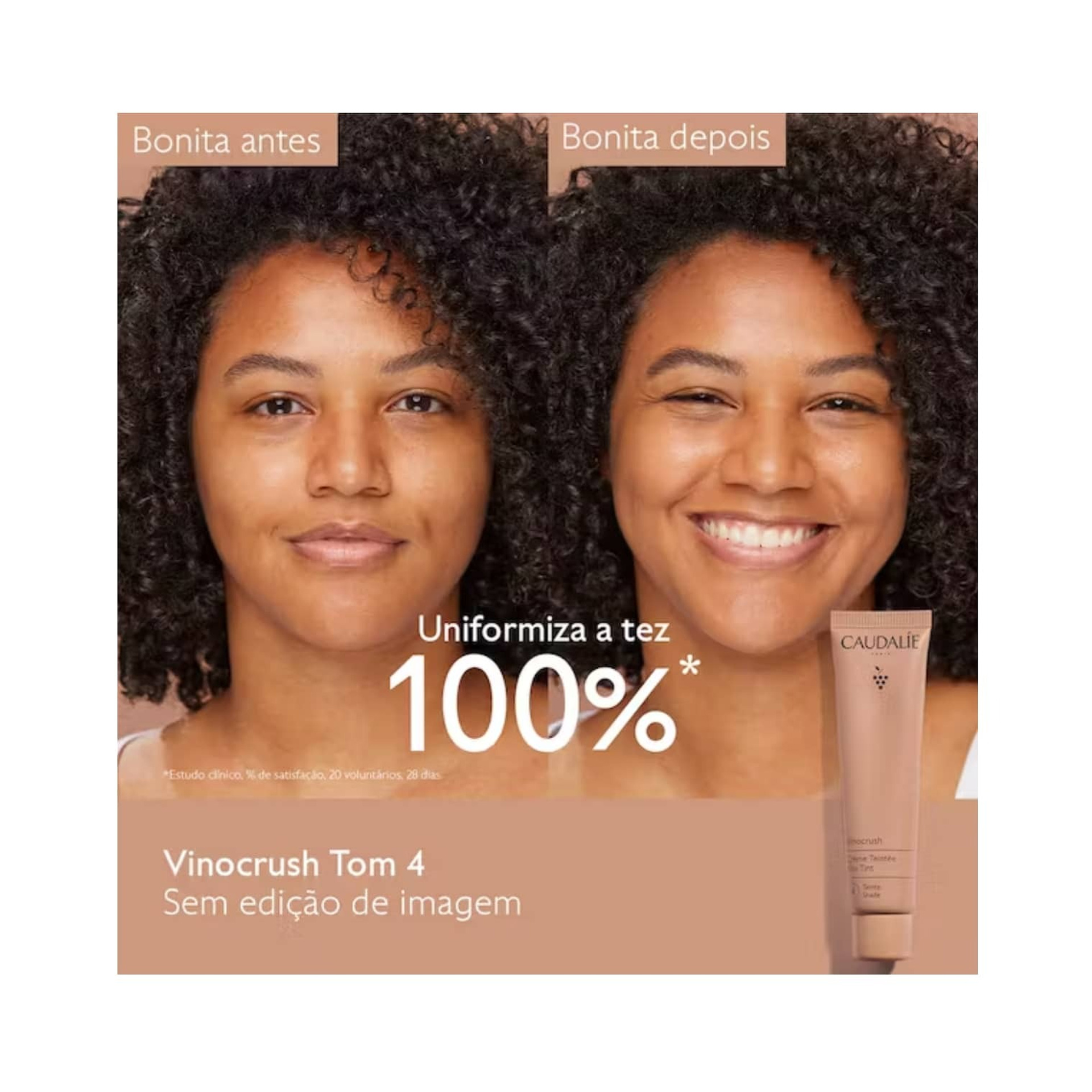 Caudalie Vinocrush Skin Tint Creme com Cor 4 - 30ml