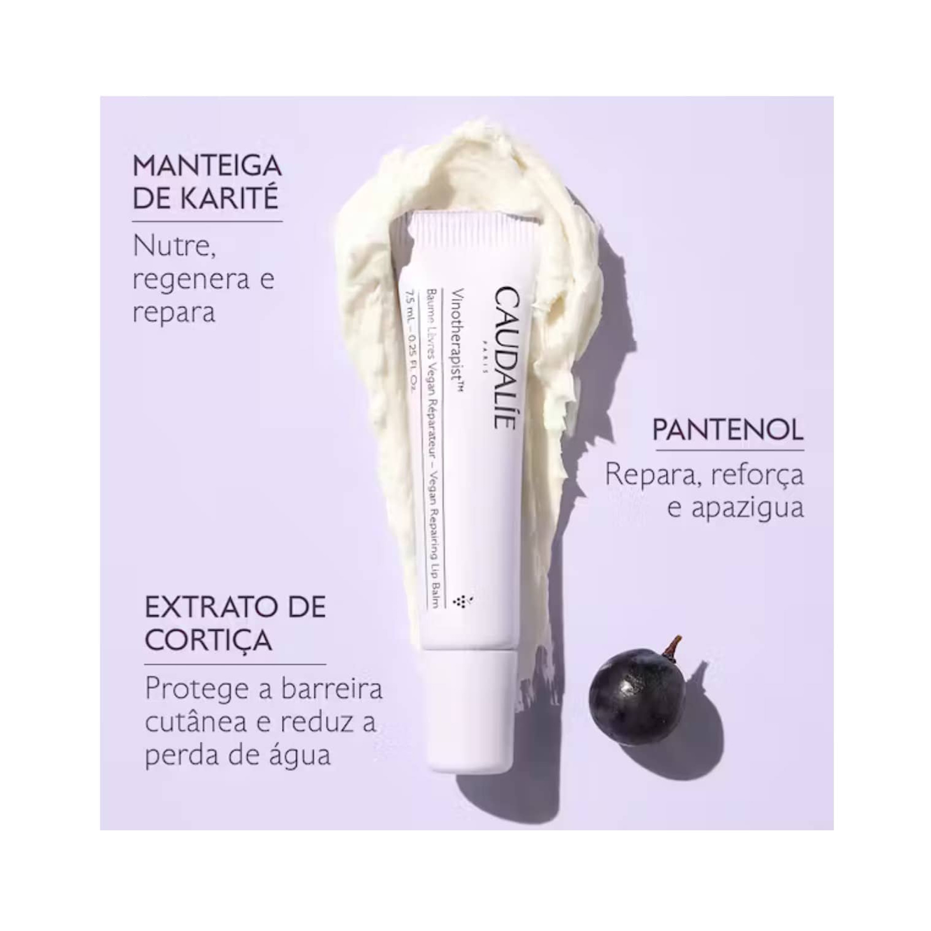 Caudalie Vinotherapist Bálsamo de Lábios Vegano 7.5ml