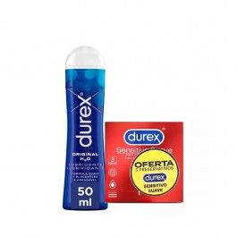 Durex Play Original Lubrificante Íntimo + Sensitivo Suave Preservativos