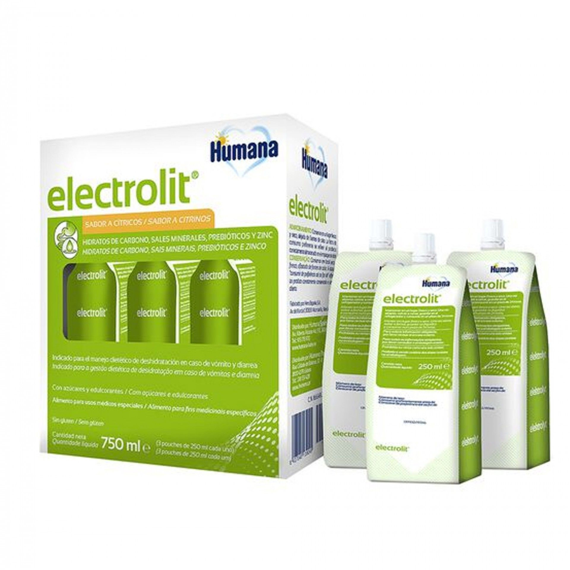 Electrolit Solução Oral 3x250ml