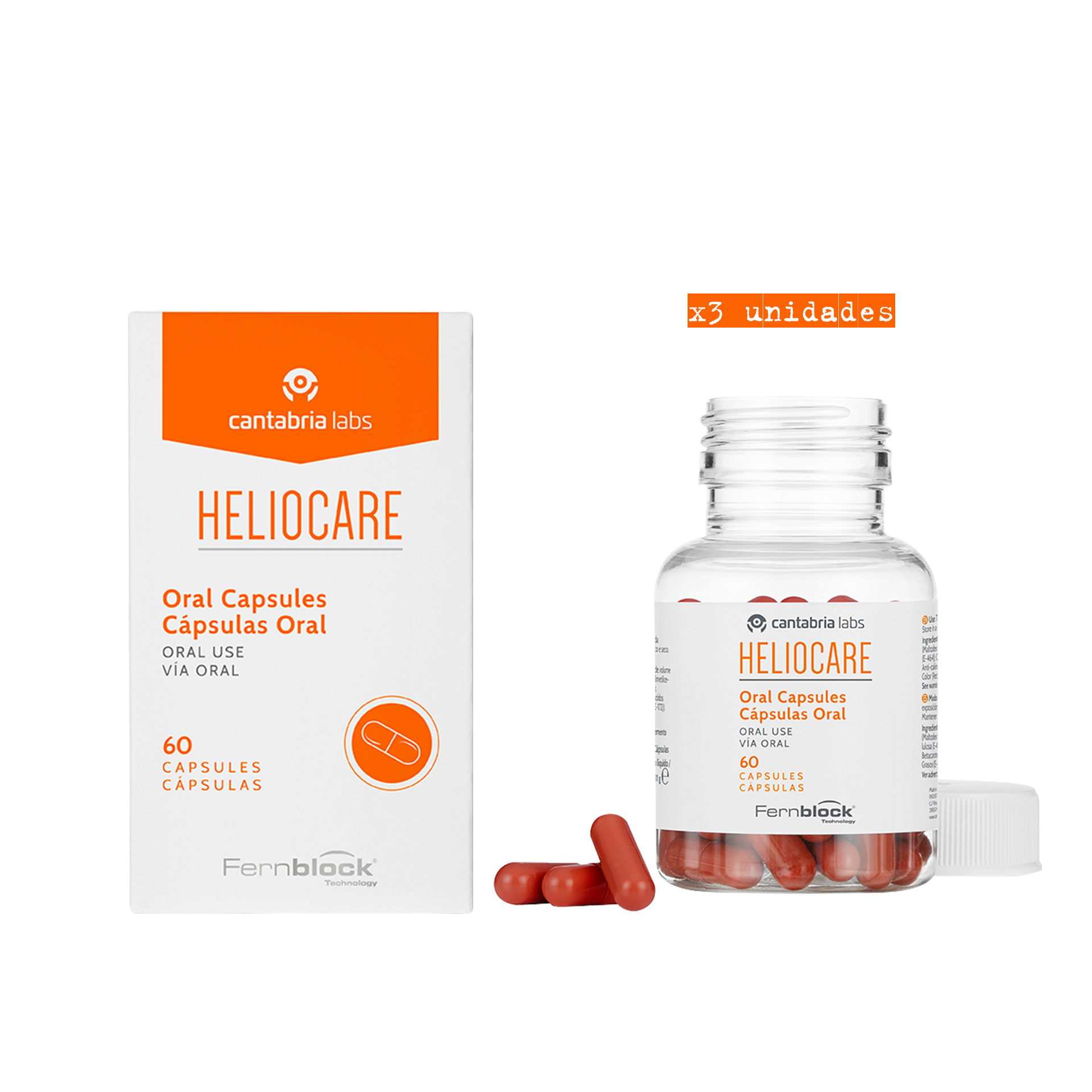 Heliocare Oral 60 Cápsulas