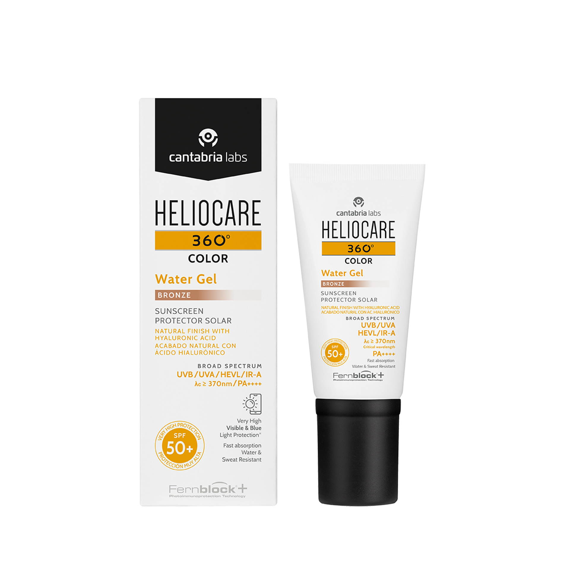 Heliocare 360º Water Gel Bronze SPF 50+