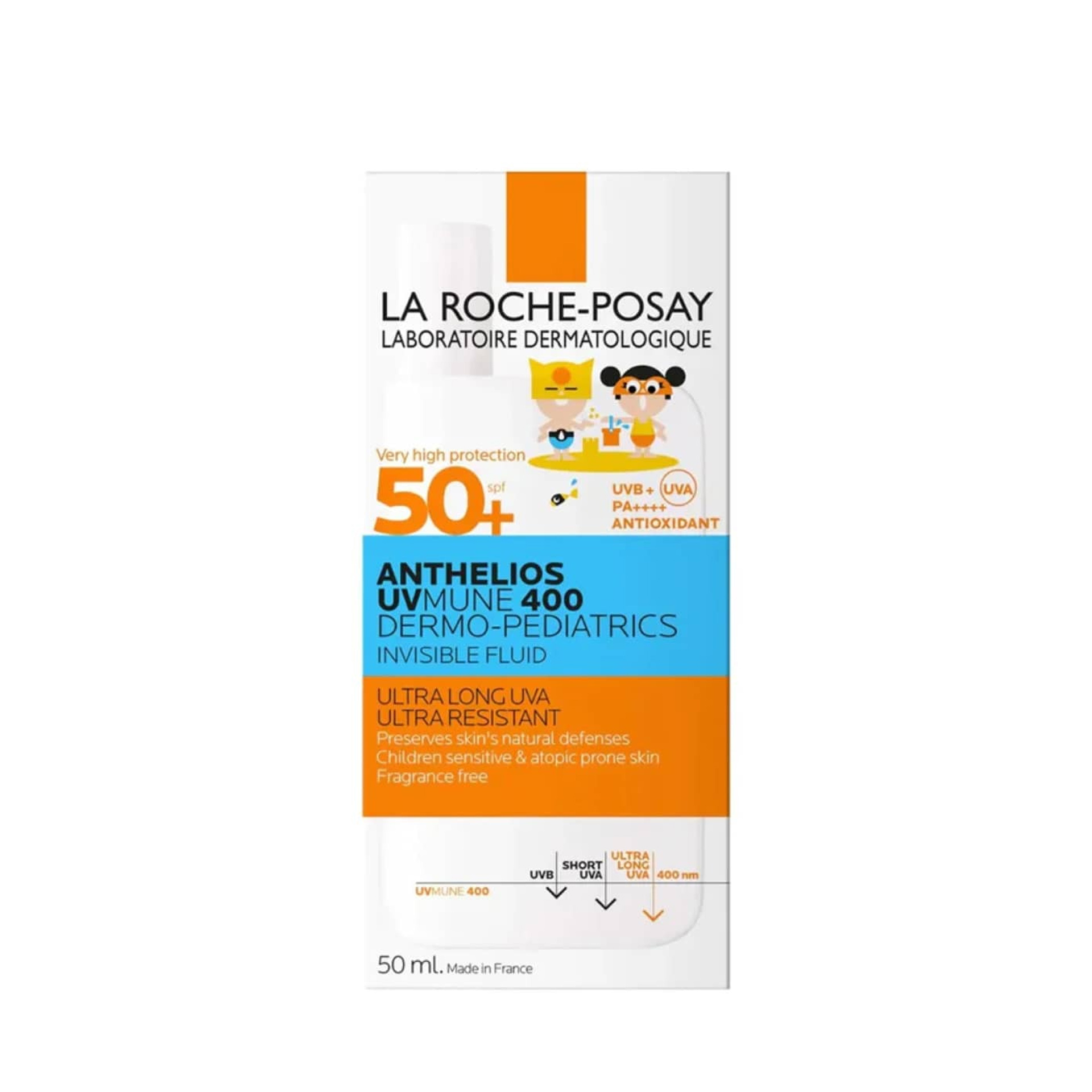 La Roche Posay Anthelios Dermo-Pediatrics UVMune 400 SPF50+ Fluido 50ml