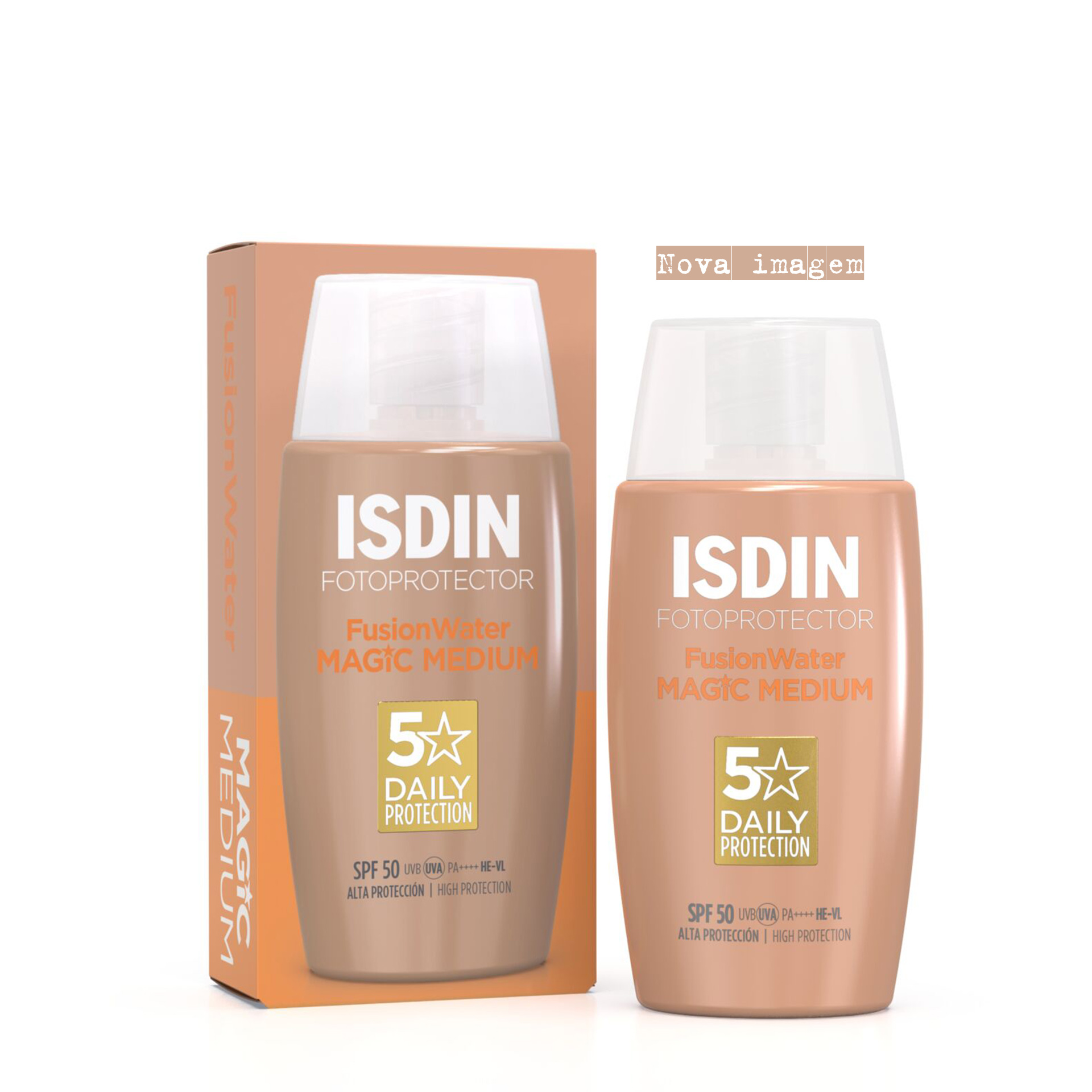 Isdin Fotoprotetor Fusion Water Color Medium SPF50 50ml