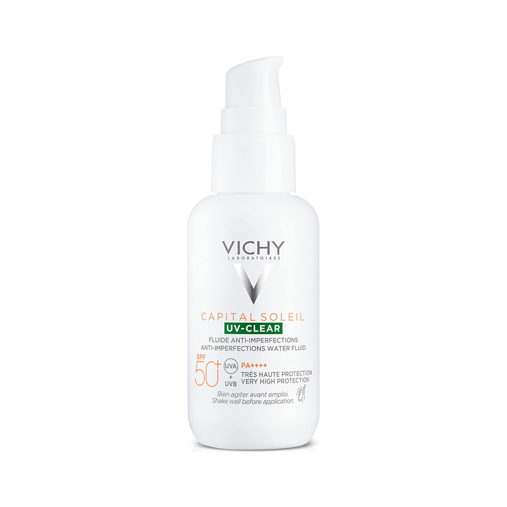 Vichy Capital Soleil UV-Clear Fluido Aquoso Anti-Imperfeições SPF50+ 40ml