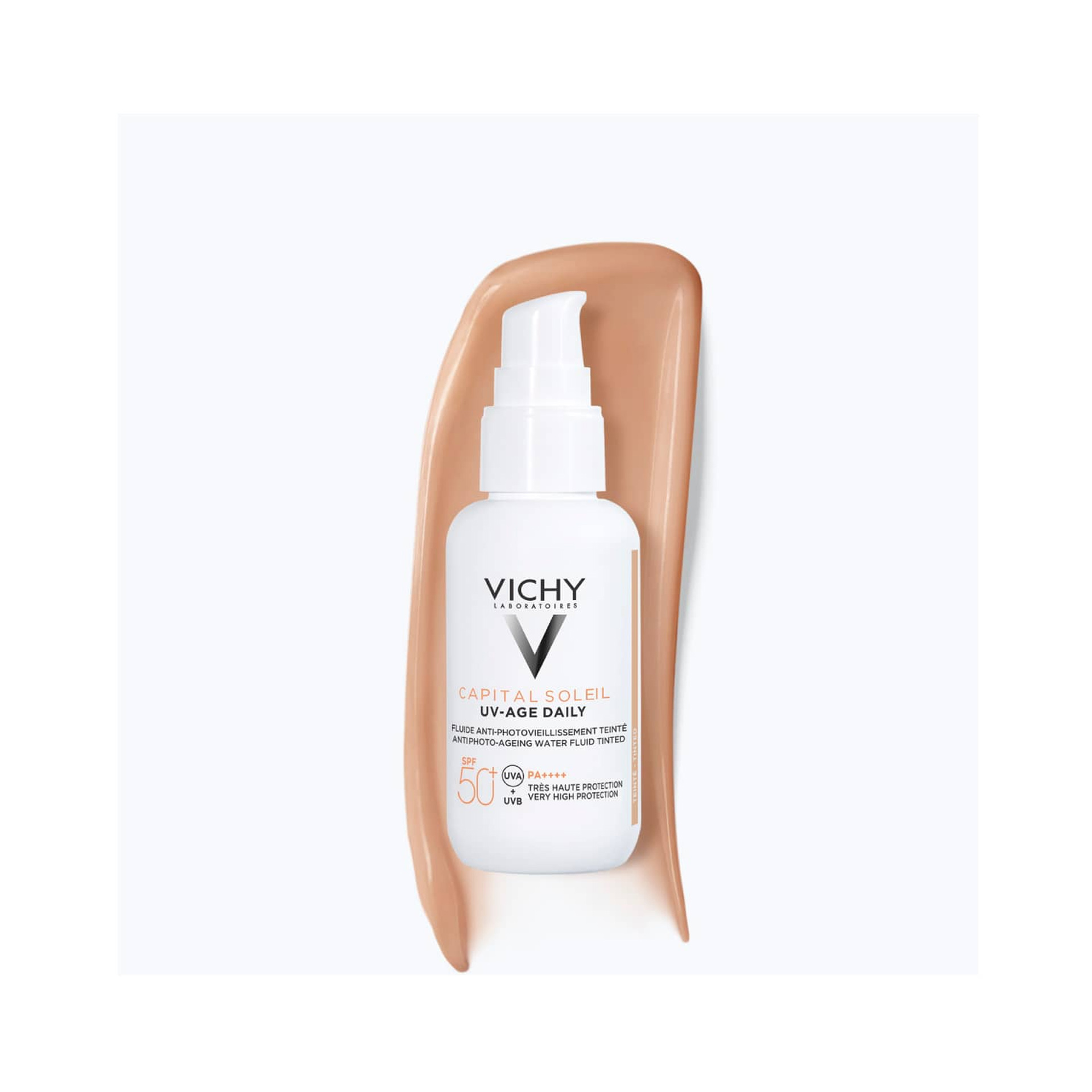 Vichy Capital Soleil UV-Age Daily Fluido SPF50+ Com Cor 40ml