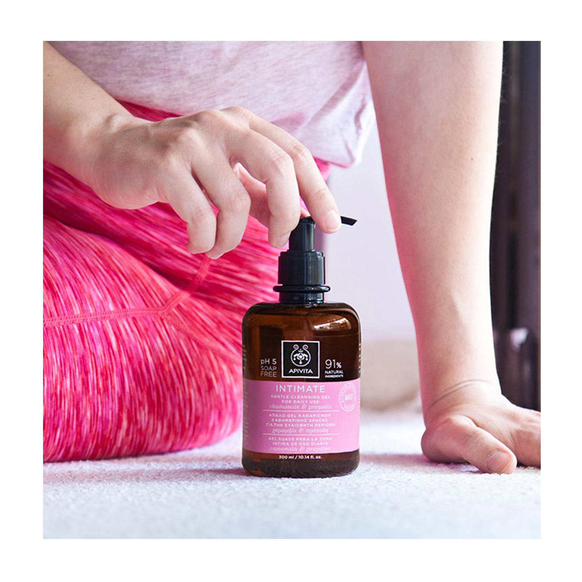 Apivita Intimate Gel de Limpeza Diária 300ml