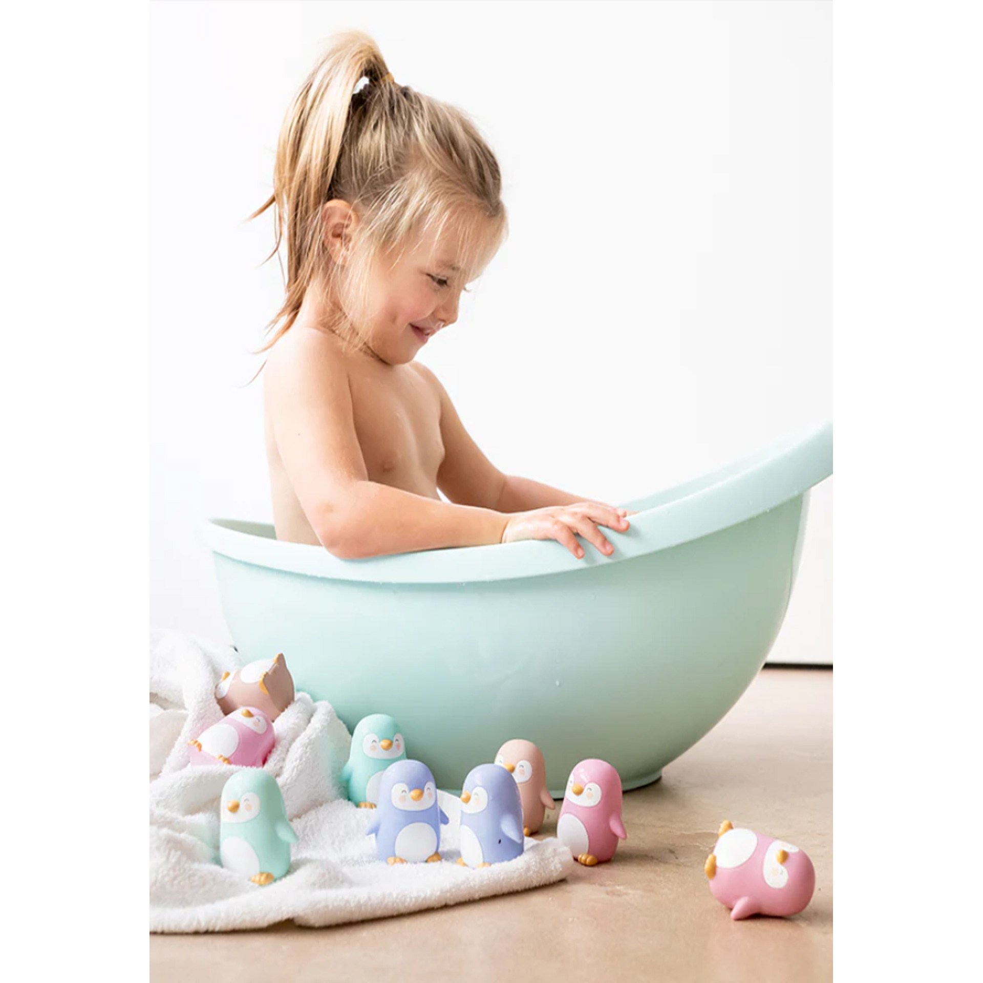 Saro Brinquedos de Banho Pinguins x4