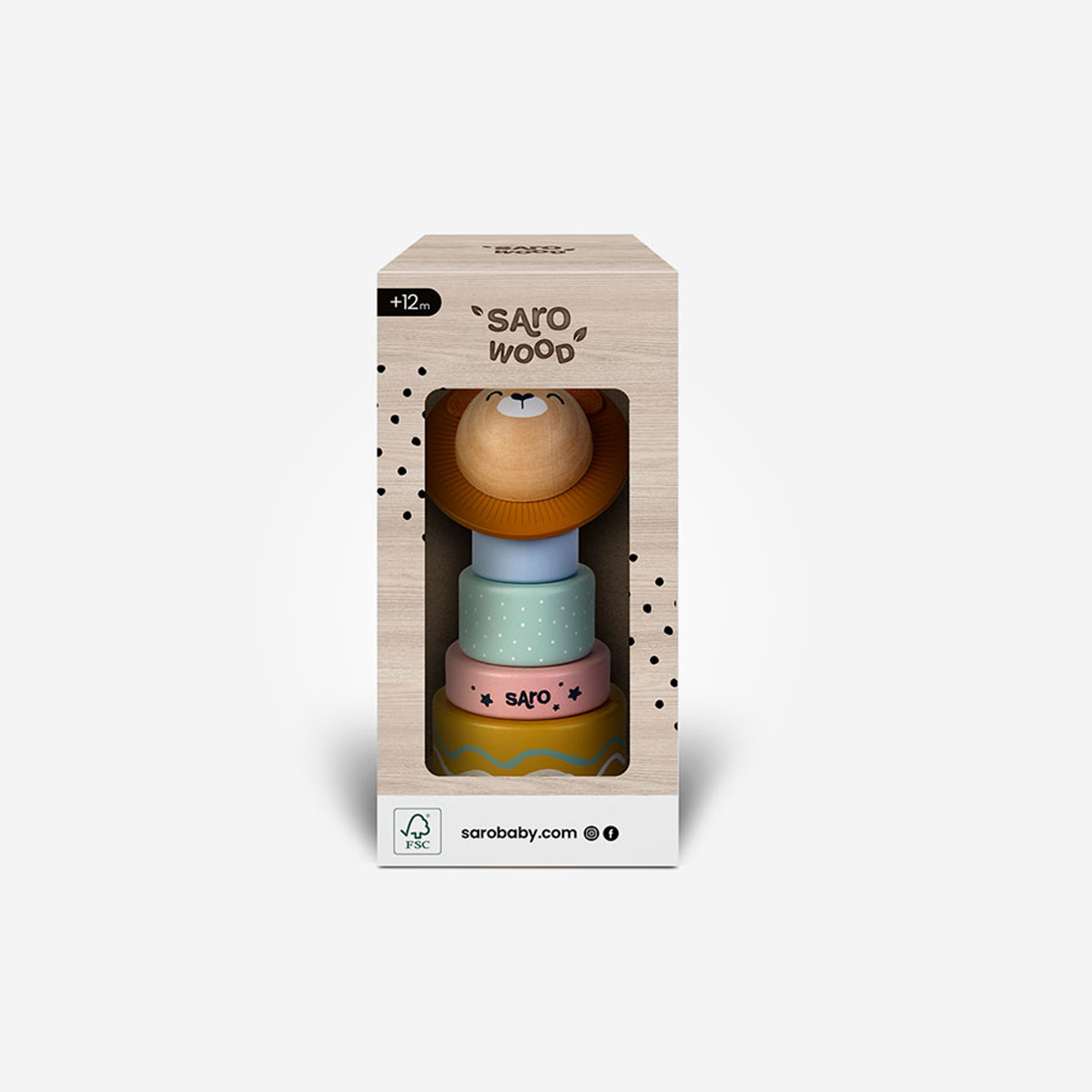 Saro WOOD - Brinquedo de Madeira