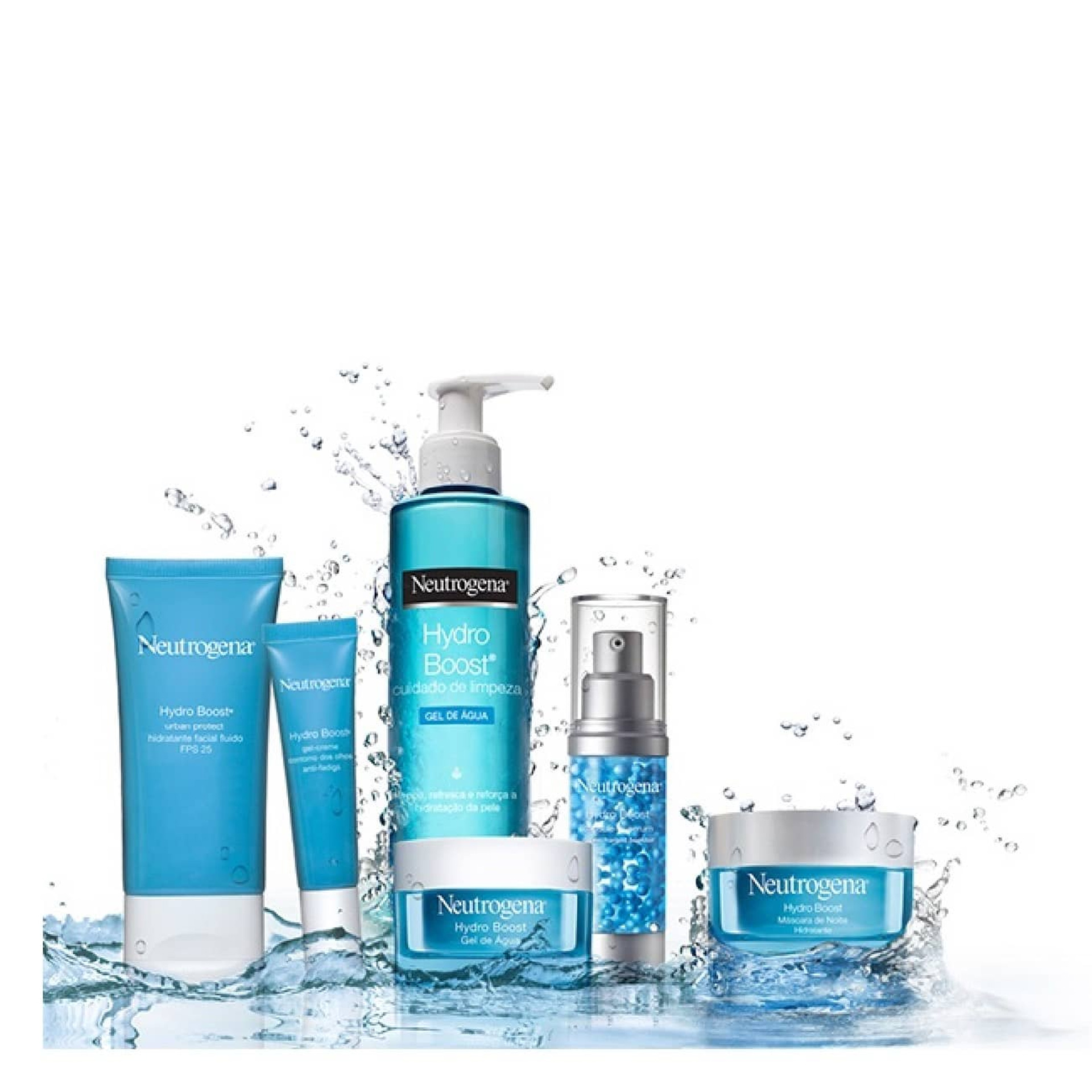 Neutrogena Hydro Boost Gel Água de Limpeza 200ml