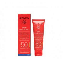 Apivita Bee Sun Safe Anti-Spot & Anti-Age Creme com Cor SPF50 50ml