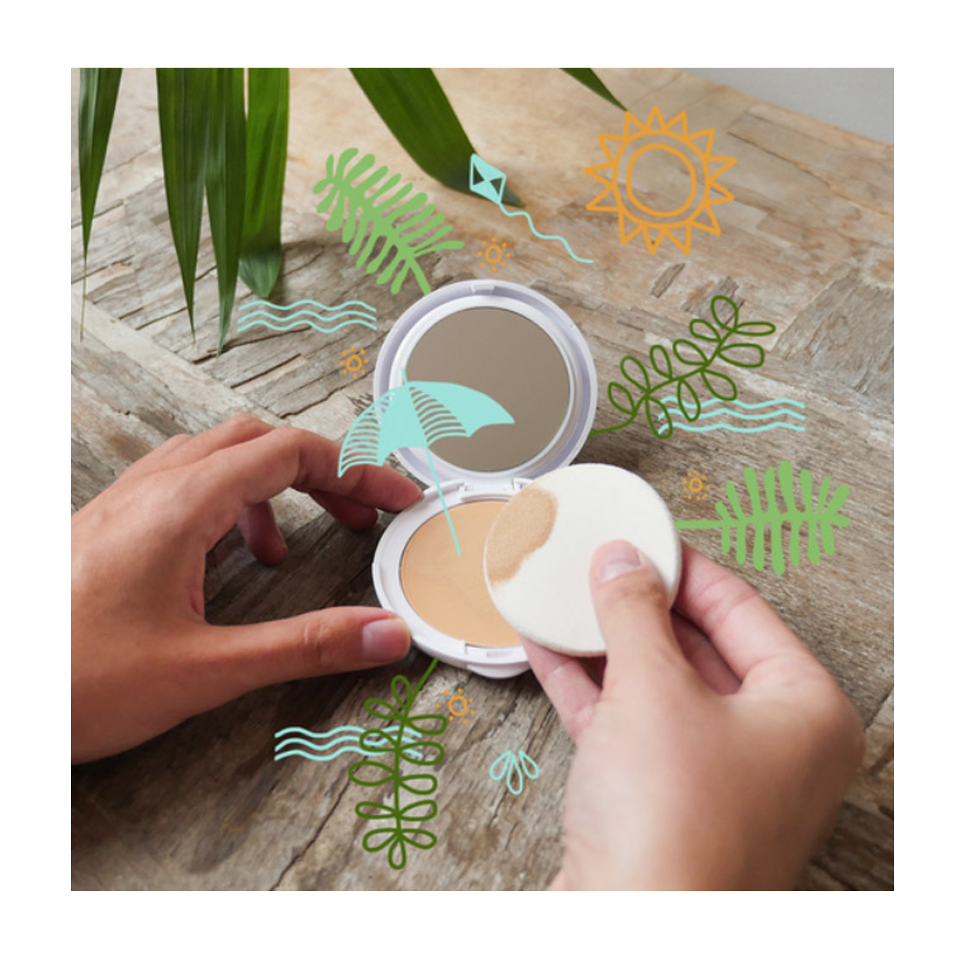 Uriage Eau Thermale SPF30 Creme Compacto Solar 10gr