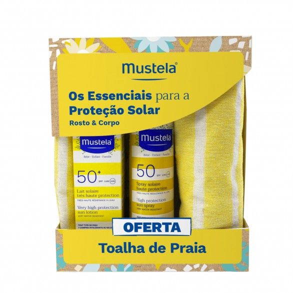 Mustela Solar Coffret - Oferta Toalha de Praia