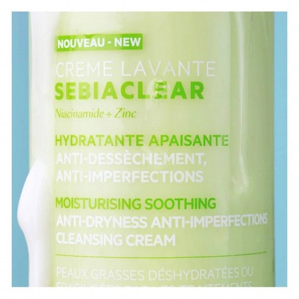 SVR Sebiaclear Creme Lavante Suavizante 400ml