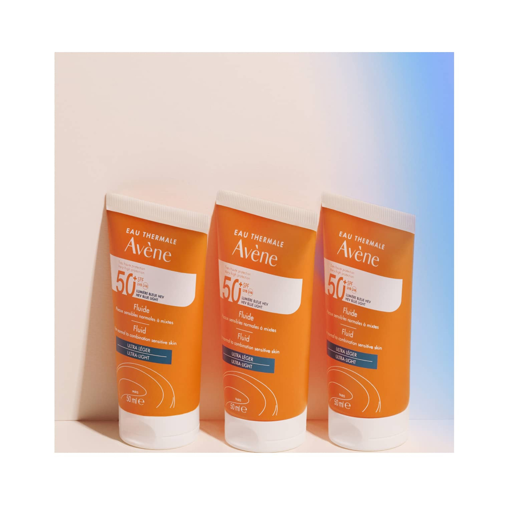 Avène Sun Sensitive Fluid Dry Touch PNM SPF50+ 50ml