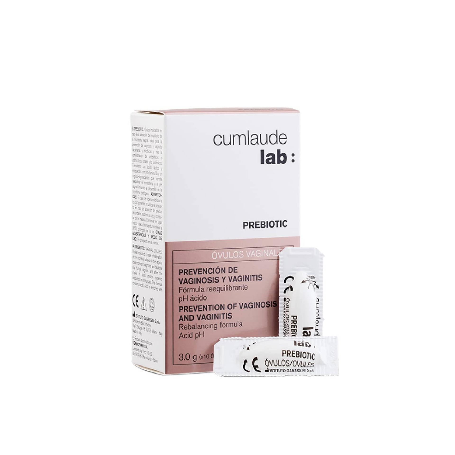 Cumlaude Prebiotic 10 Óvulos Vaginais