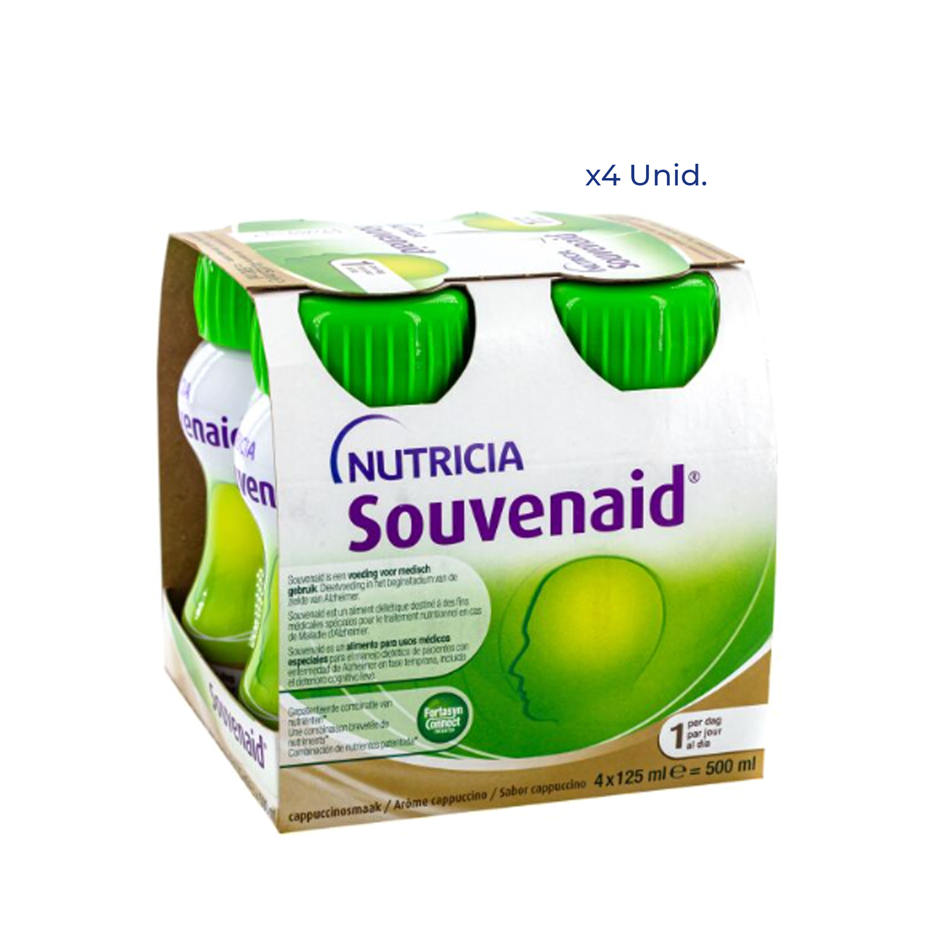 Souvenaid Cappucino Beb 125Ml X4