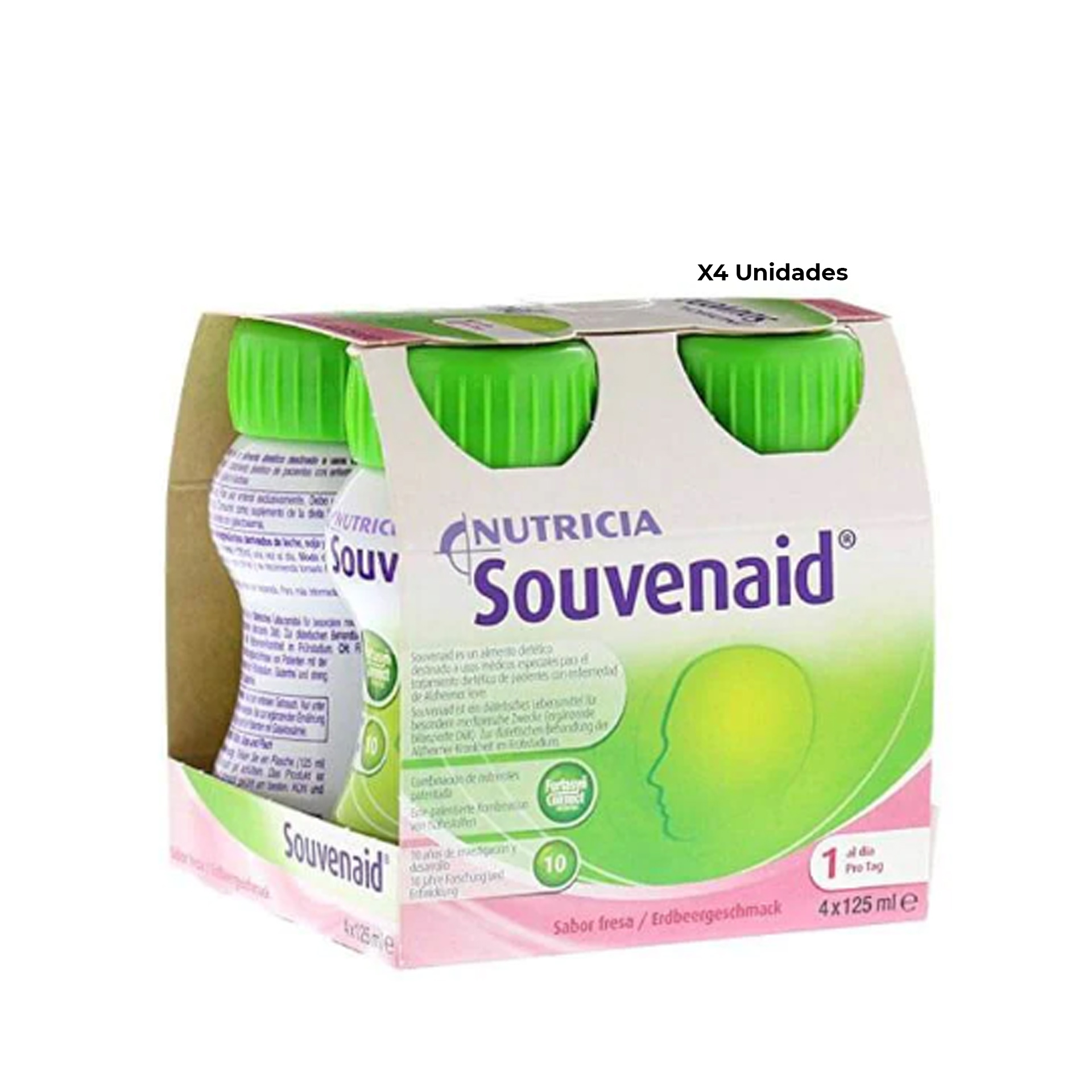 Nutricia Souvenaid Morango 4x125ml