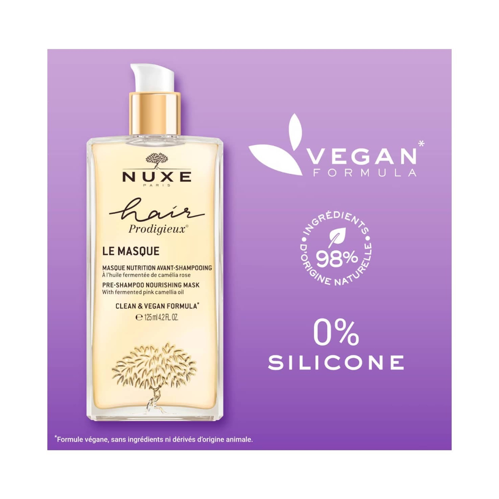 Nuxe Hair Prodigieux Máscara Pré Shampoo 125ml