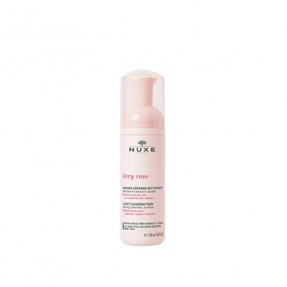 Nuxe Very Rose Espuma Leve de Limpeza 150ml