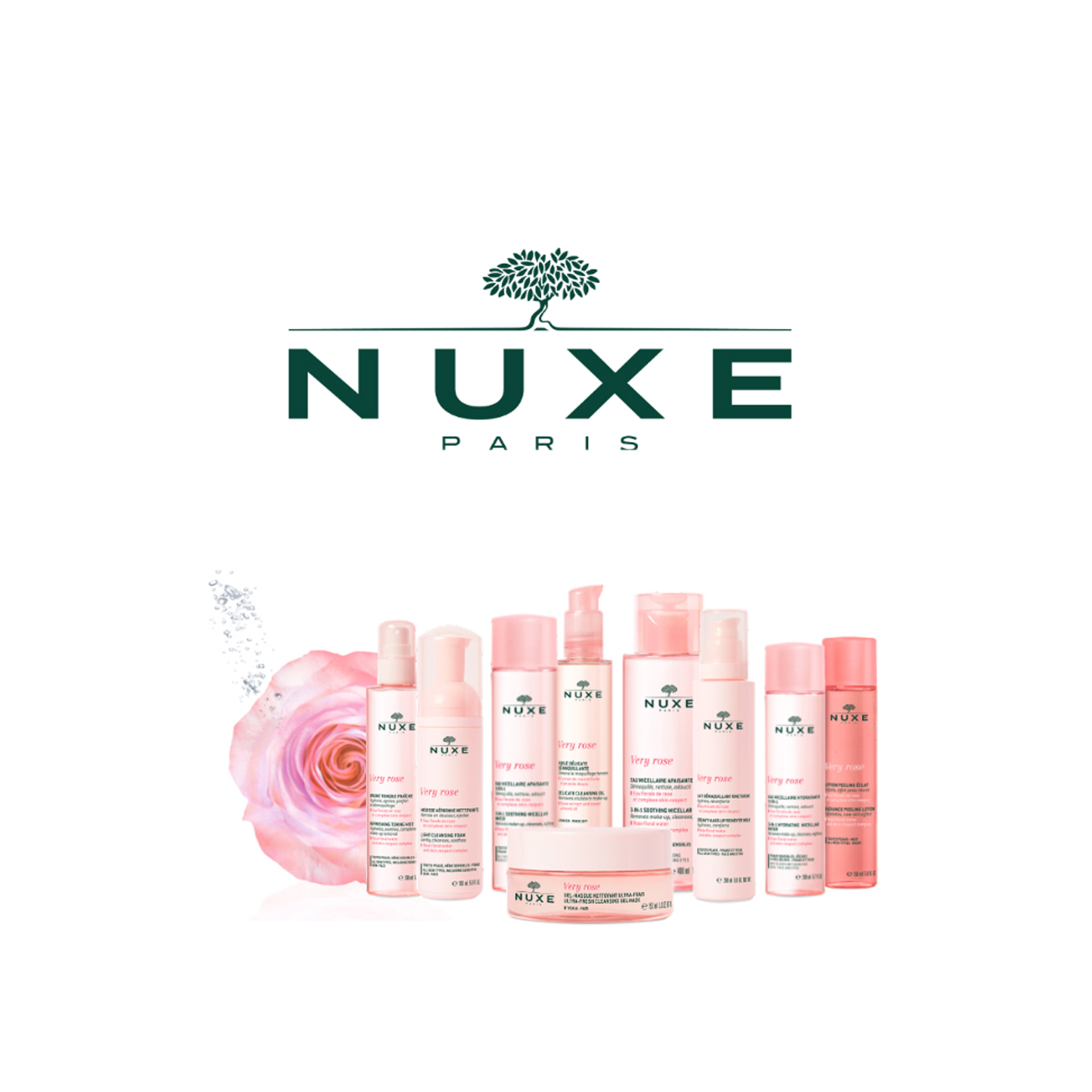 Nuxe Very Rose Água Micelar Desmaquilhante 200ml