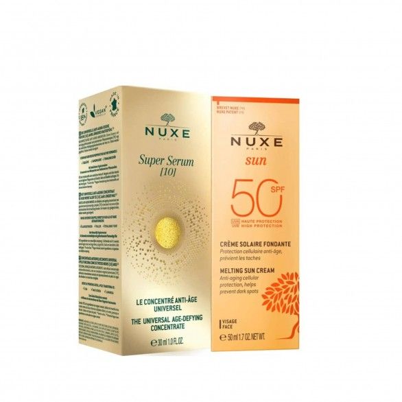 Nuxe Super Srum 10 30ml + Creme Solar SPF50+ 50ml