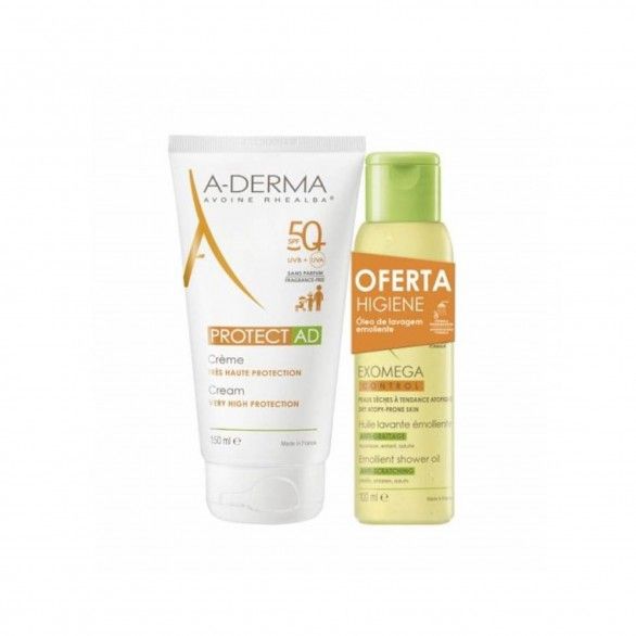 A-Derma Protect AD FPS50+ Creme Oferta Exomega leo