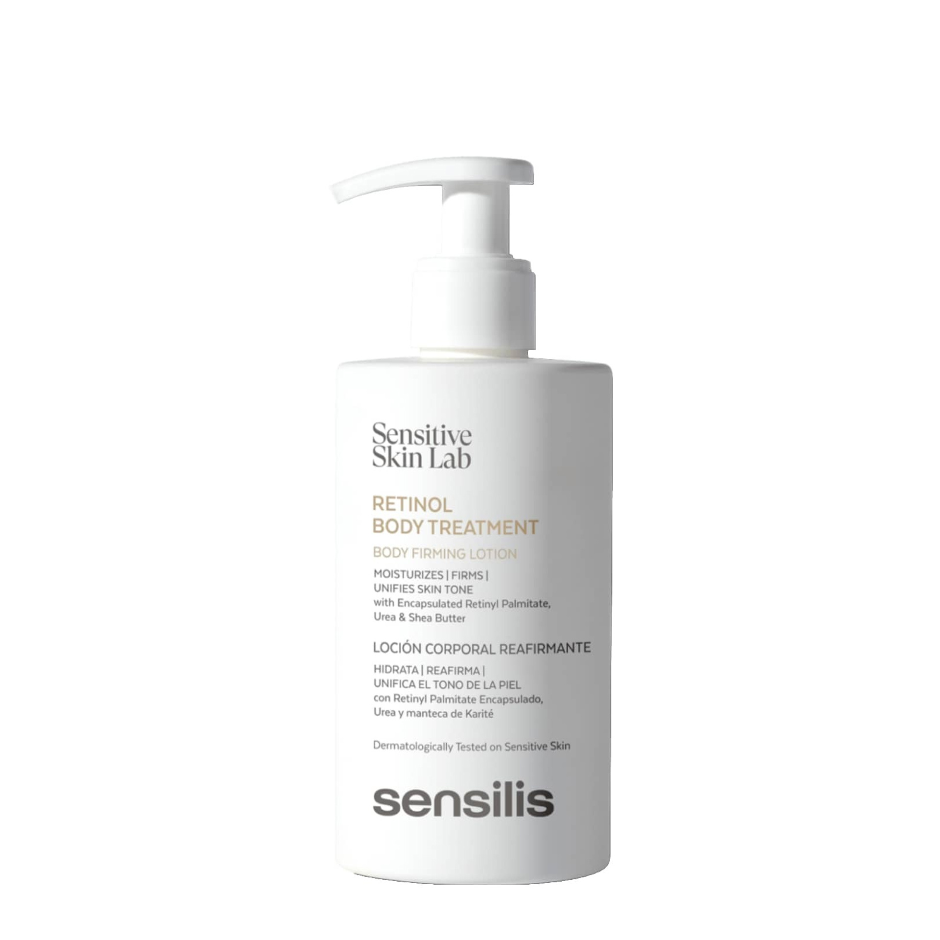 Sensilis Retinol Body Treatment Loção Corporal Refirmante 200ml