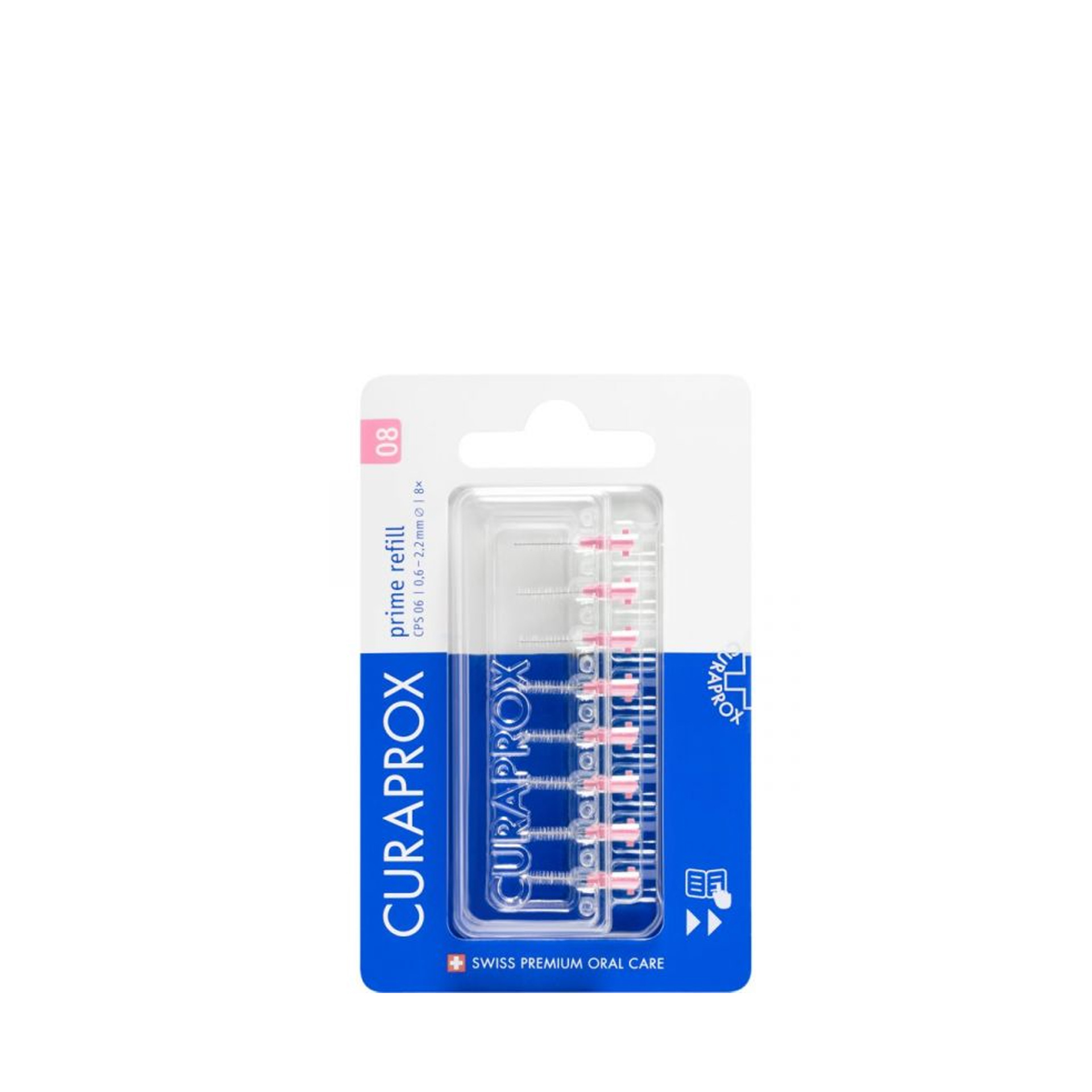 Curaprox Prime Refill CPS 08 5 escovilhões