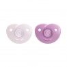 Philips Avent Pack 2 Chupetas Soothie 0-6m Rosa