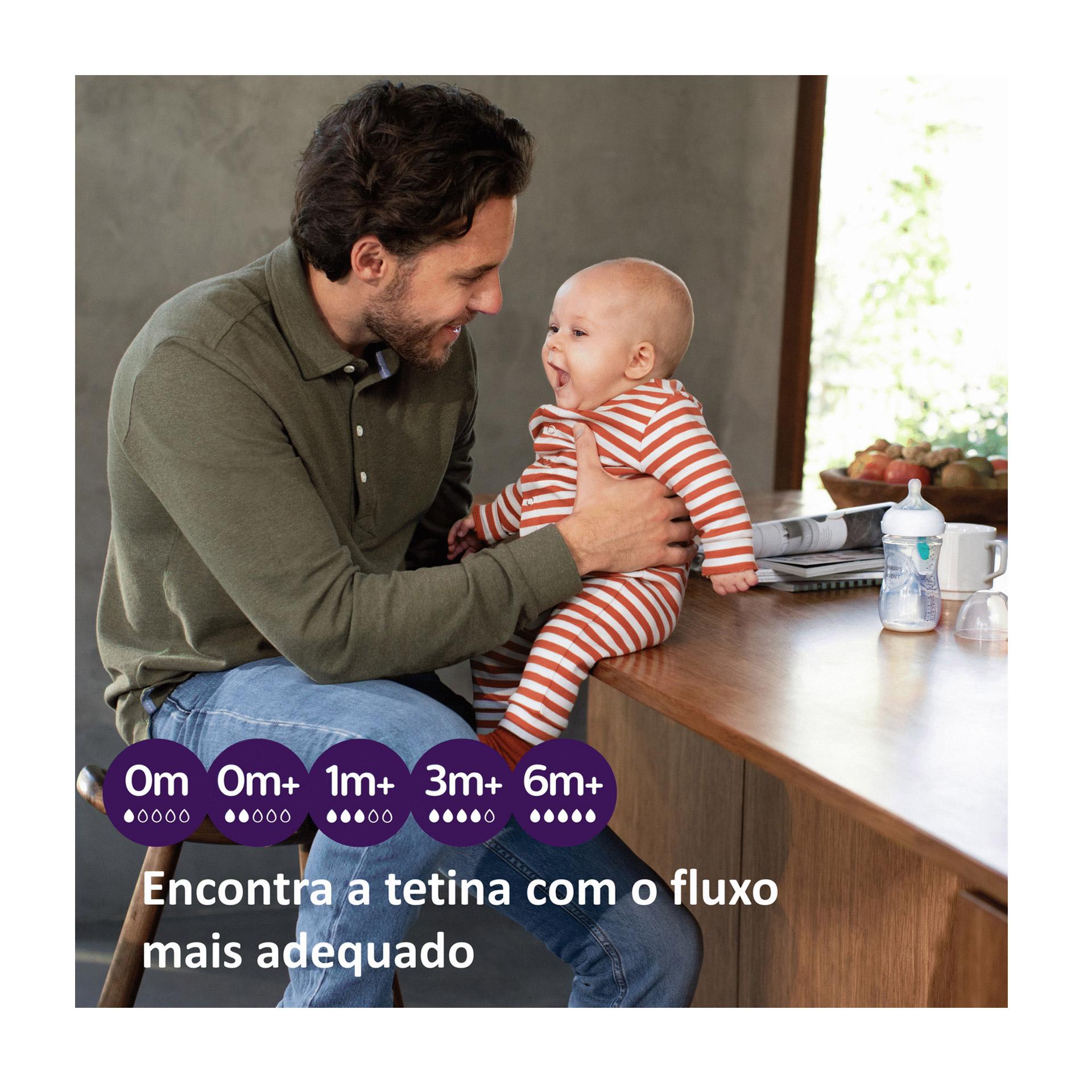 Philips Avent Bib Air Free 260ml Elefante Natural Response