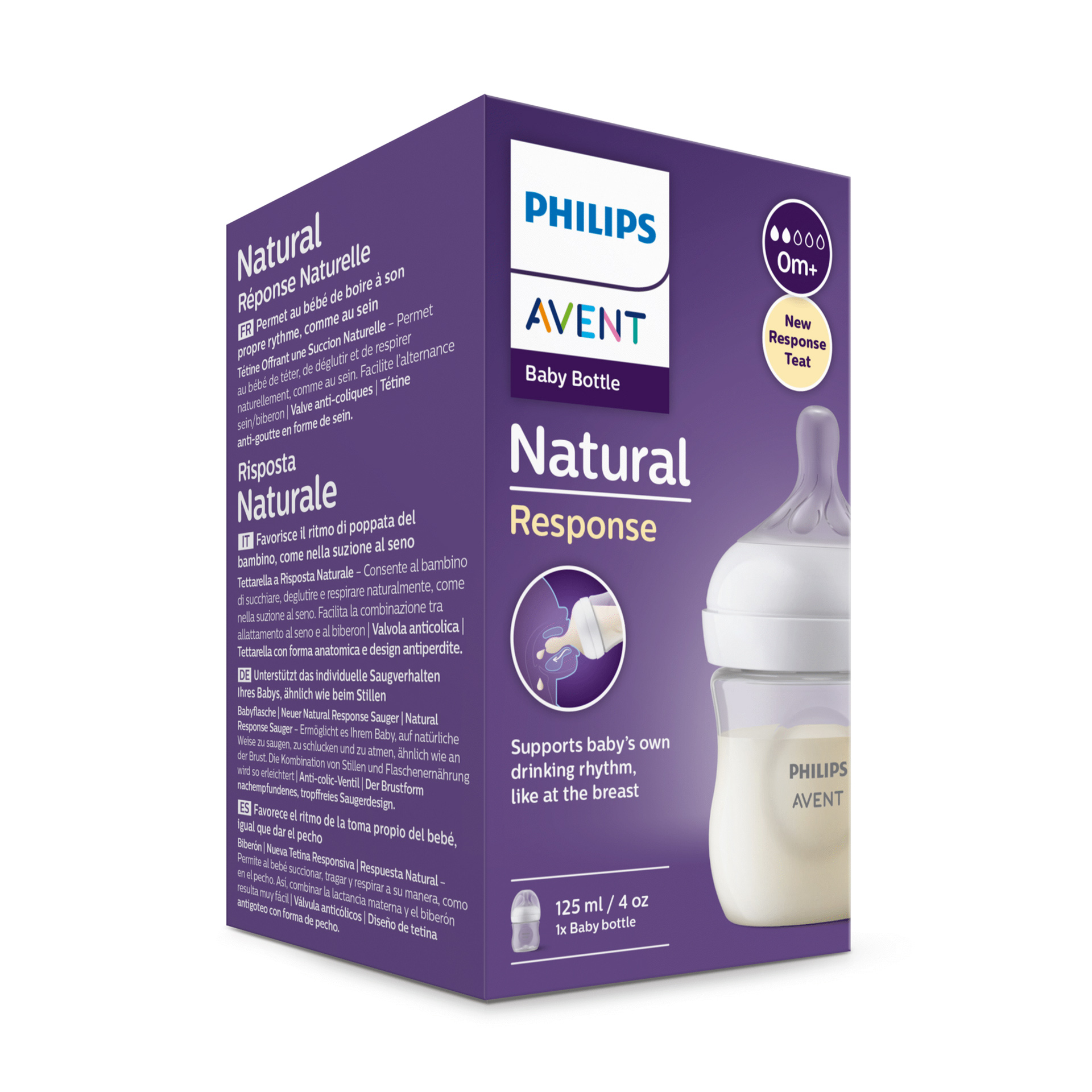 Philips Avent Biberão Natural Response 125ml
