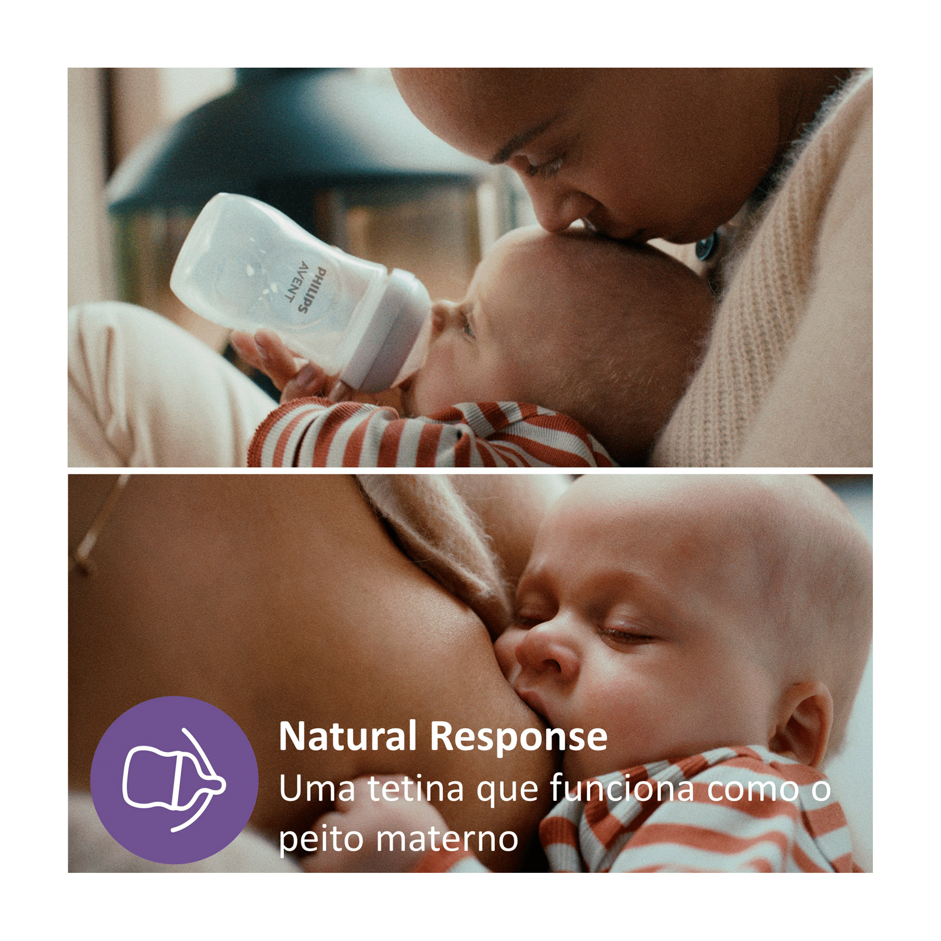 Philips Avent Biberão Natural Response 260ml