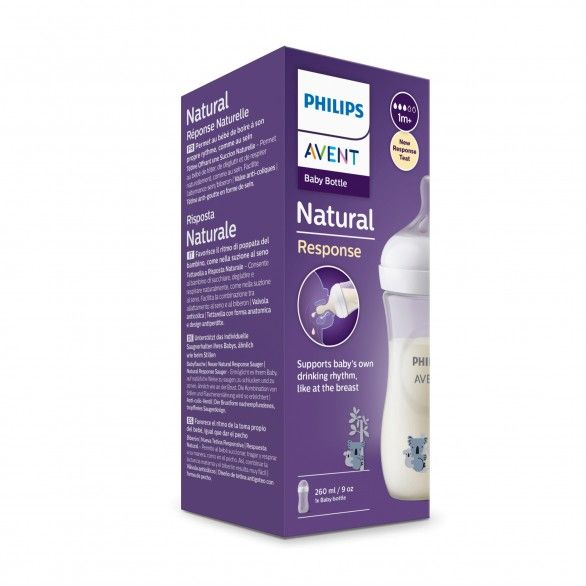 Philips Avent Bibero Natural Response 260ml 1m+ Koala