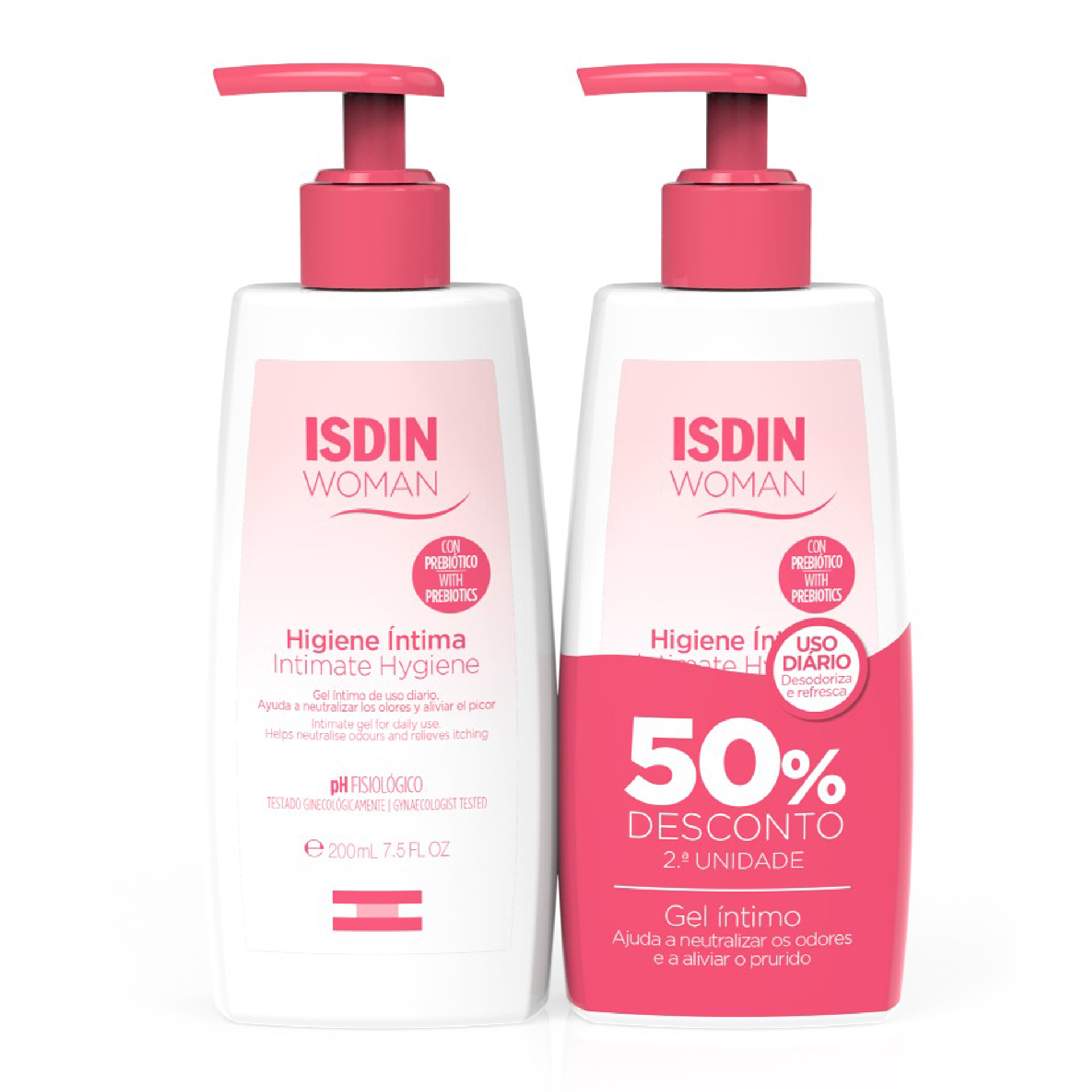 Isdin Woman Higiene Intima Gel 2x200ml