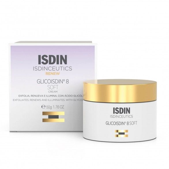 Isdinceutics Glicoisdin 8 Soft Creme Facial 50ml