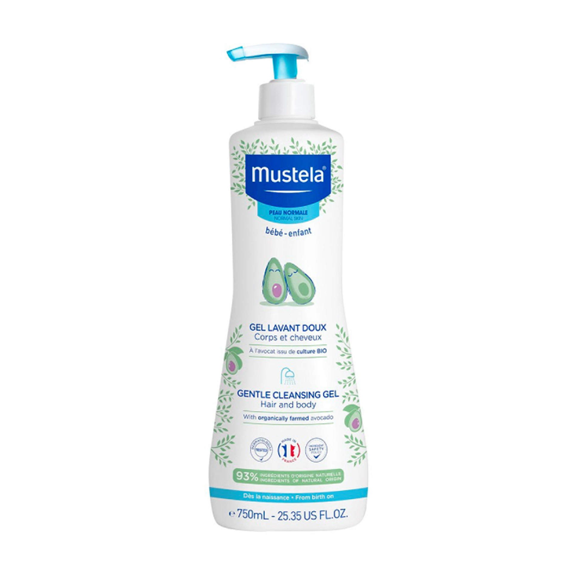 Mustela Dermo Lavante Gel 750ml